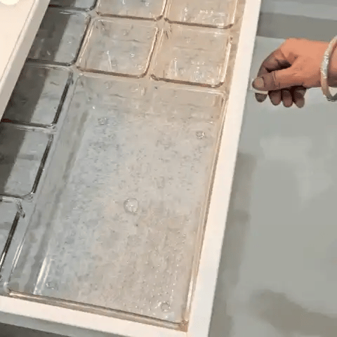 Trayo™ Premium Clear Drawer Organizer Set (7Pcs)