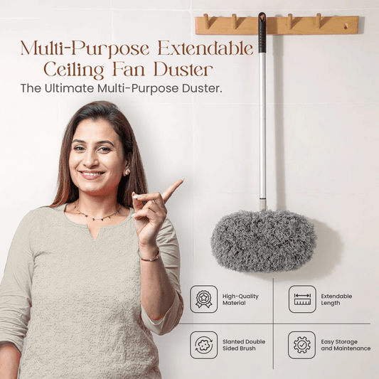 Multi-Purpose Extendable Ceiling Fan Duster