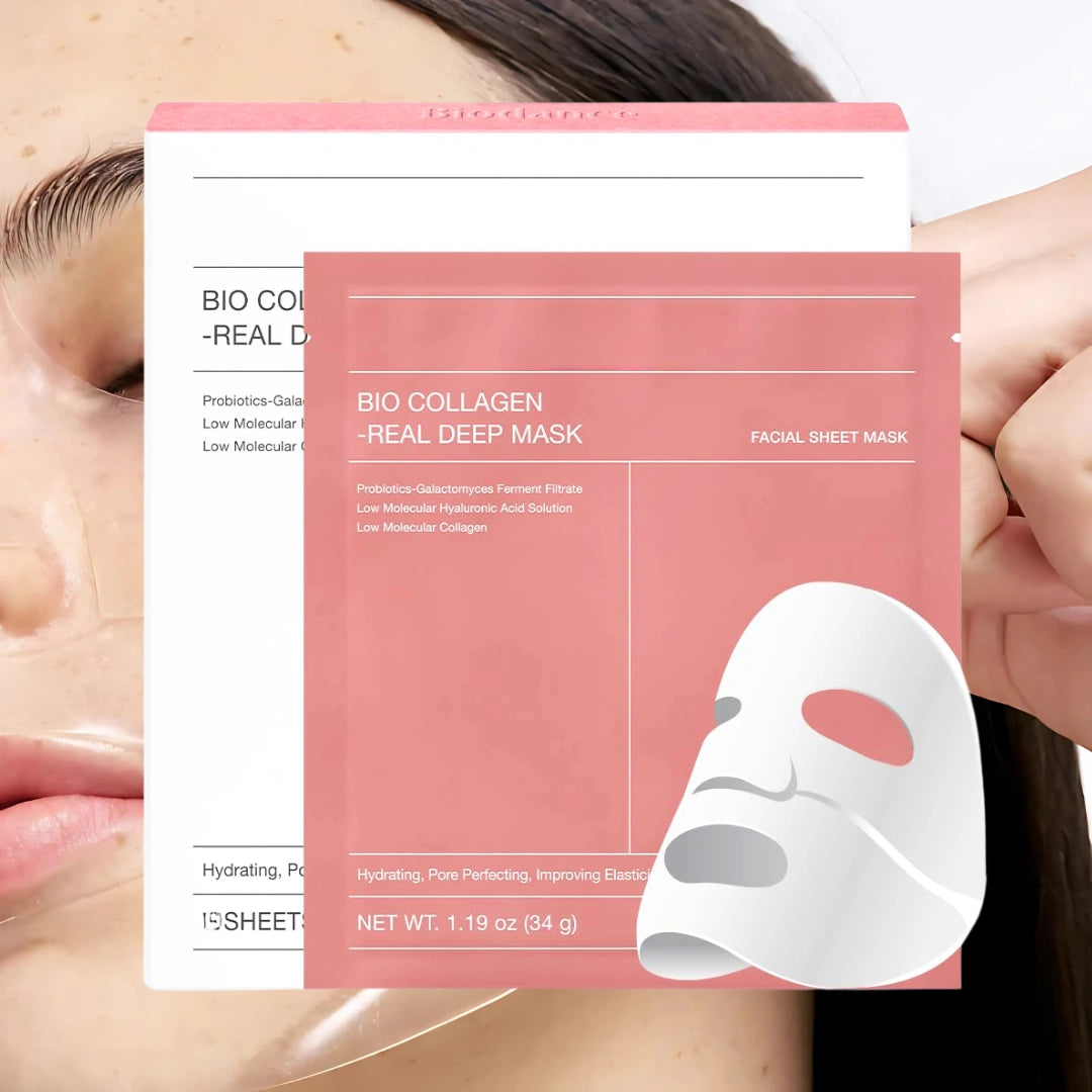 Bio-Collagen Real Deep Mask – 4 Pack